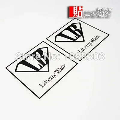 Stickers Imagine Peace Liberty Walk Performance Window Side Door