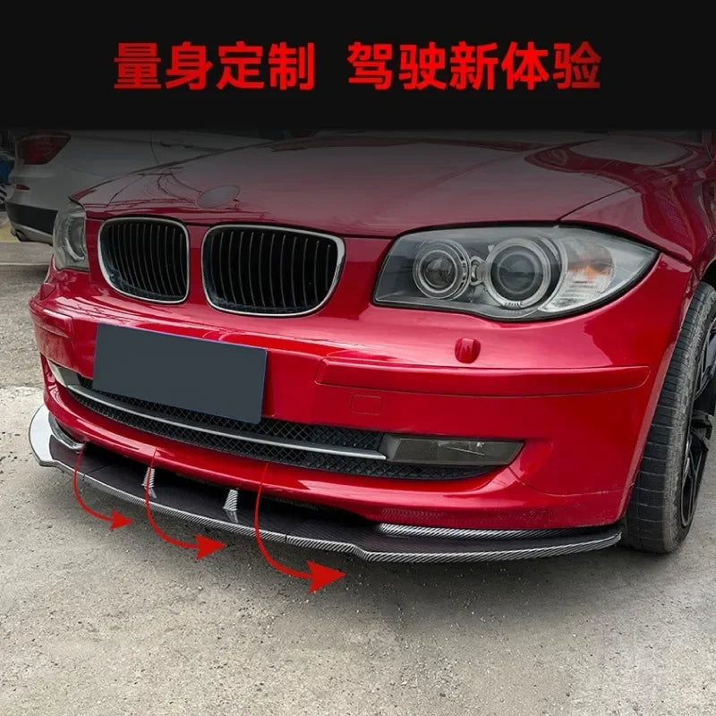 For BMW 1 Series E81 E82 E87 E88 Lci 2008-2011 Front Bumper Lip