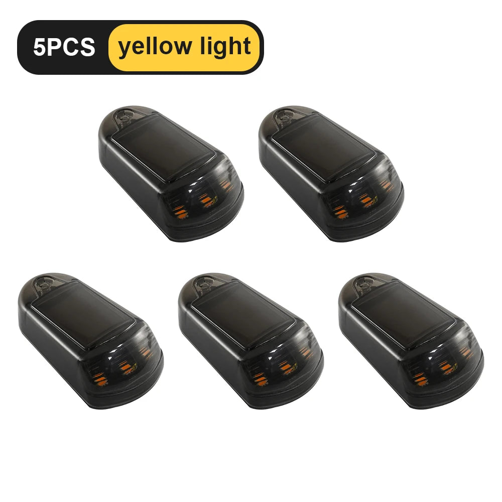 Wireless Cab Truck Solar No Drill Yellow Roof Marker