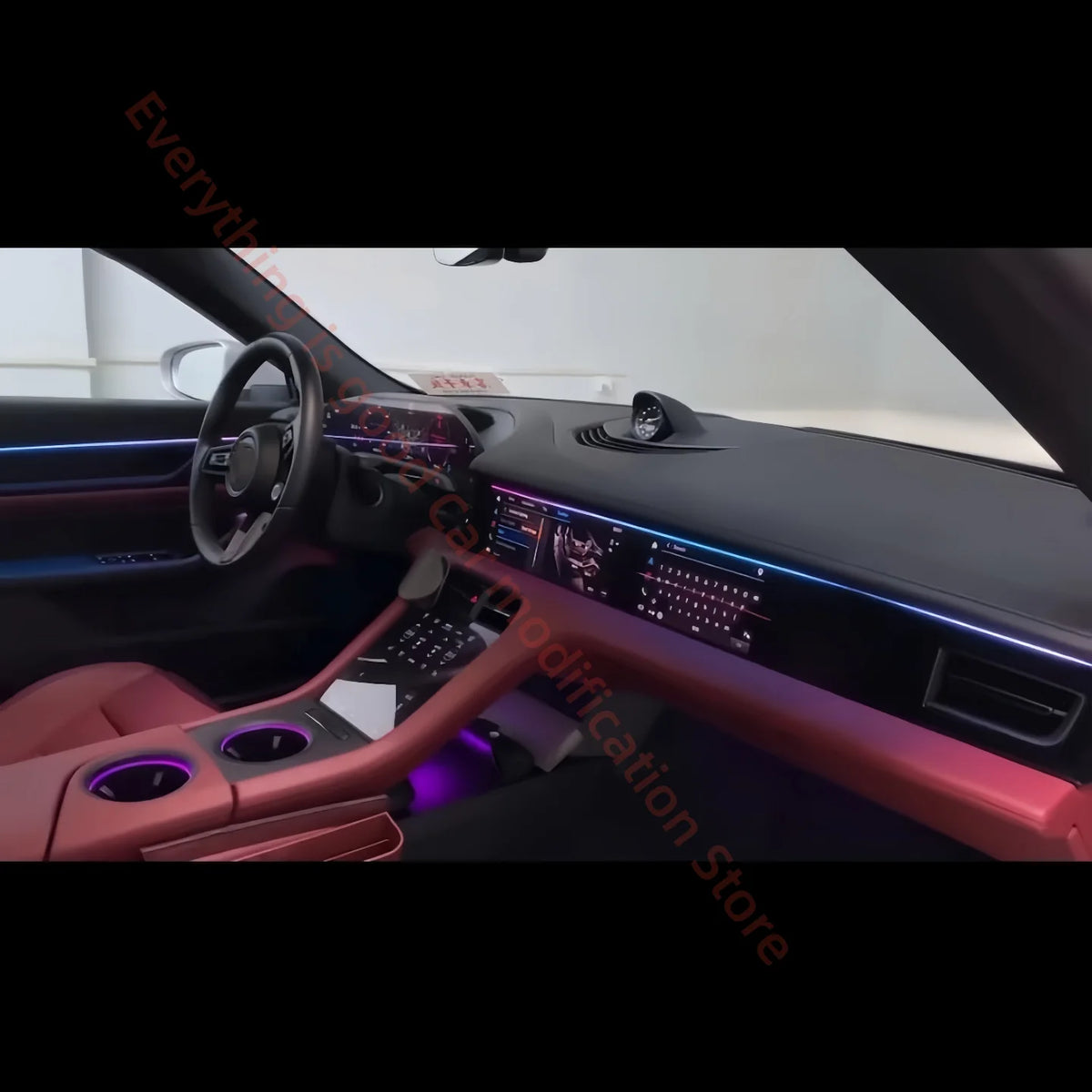 For Porsche Taycan 2019-2024 LED Atmosphere Ambient Interior