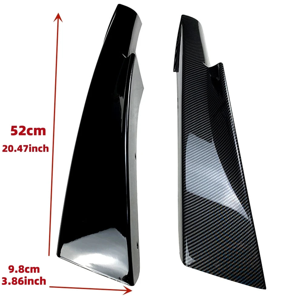 For BMW 3 Series E90 E91 1pair Front Bumper Splitters Lip Lci M