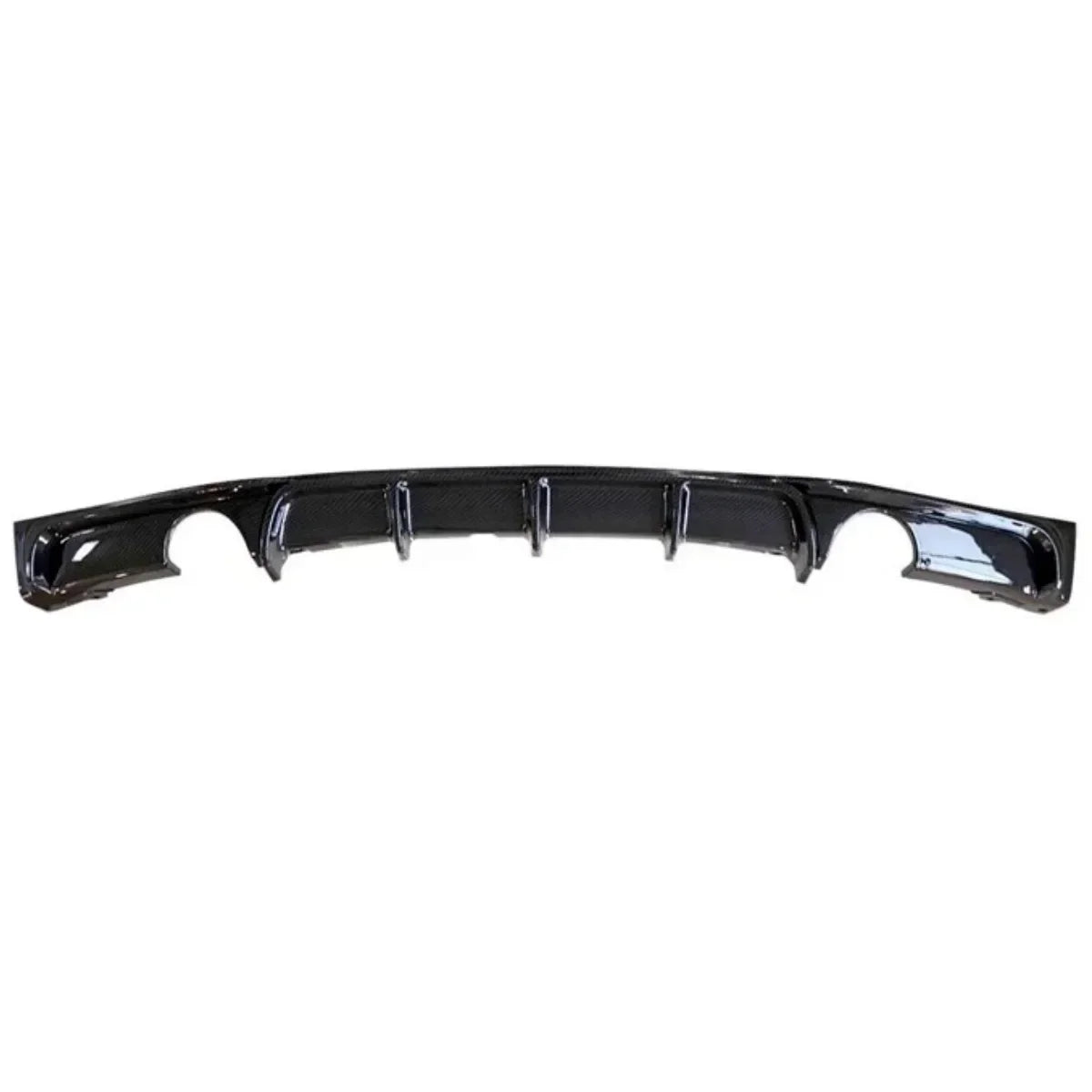 For BMW F30 2012-2019 Body Kit BMW F30 Rear Bumper Lip Carbon