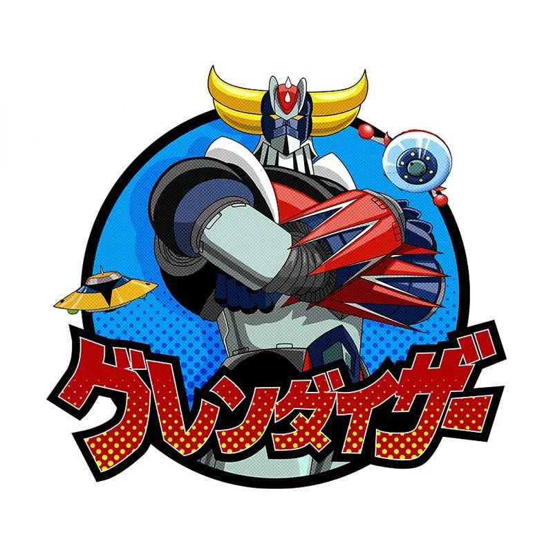 For Mazinger Design Ideas Van Scratch Sticker Waterproof