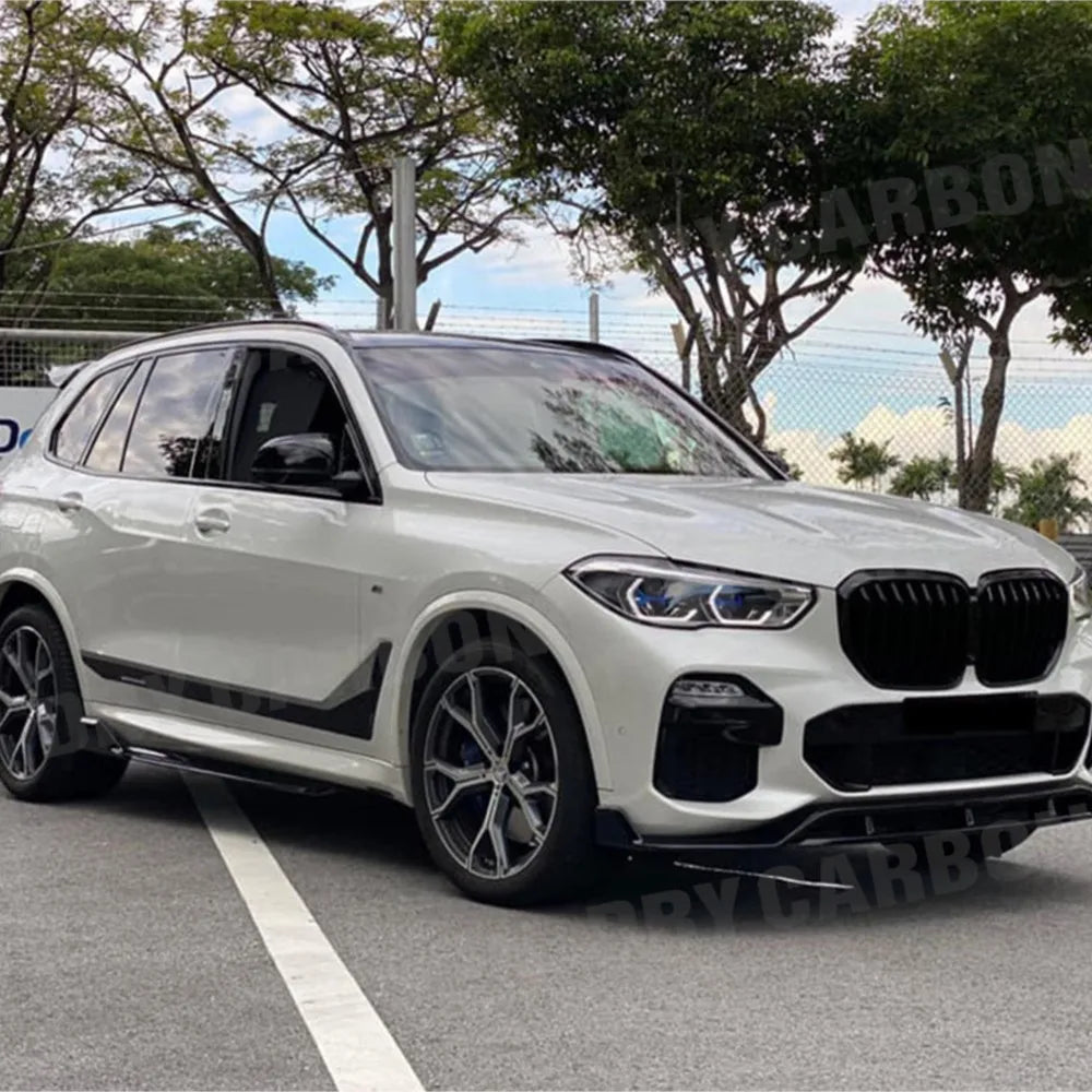 For BMW G05 X5 M Tech Carbon Fiber 2019 4PCS Set Front Bumper