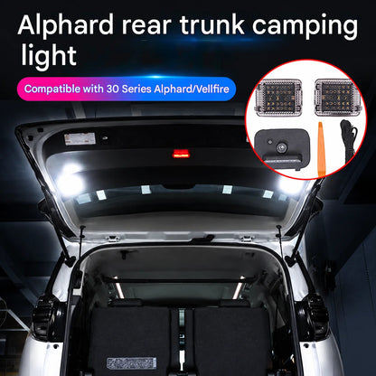 For Toyota Alphard Vellfire 30 Series Rear Trunk Projection