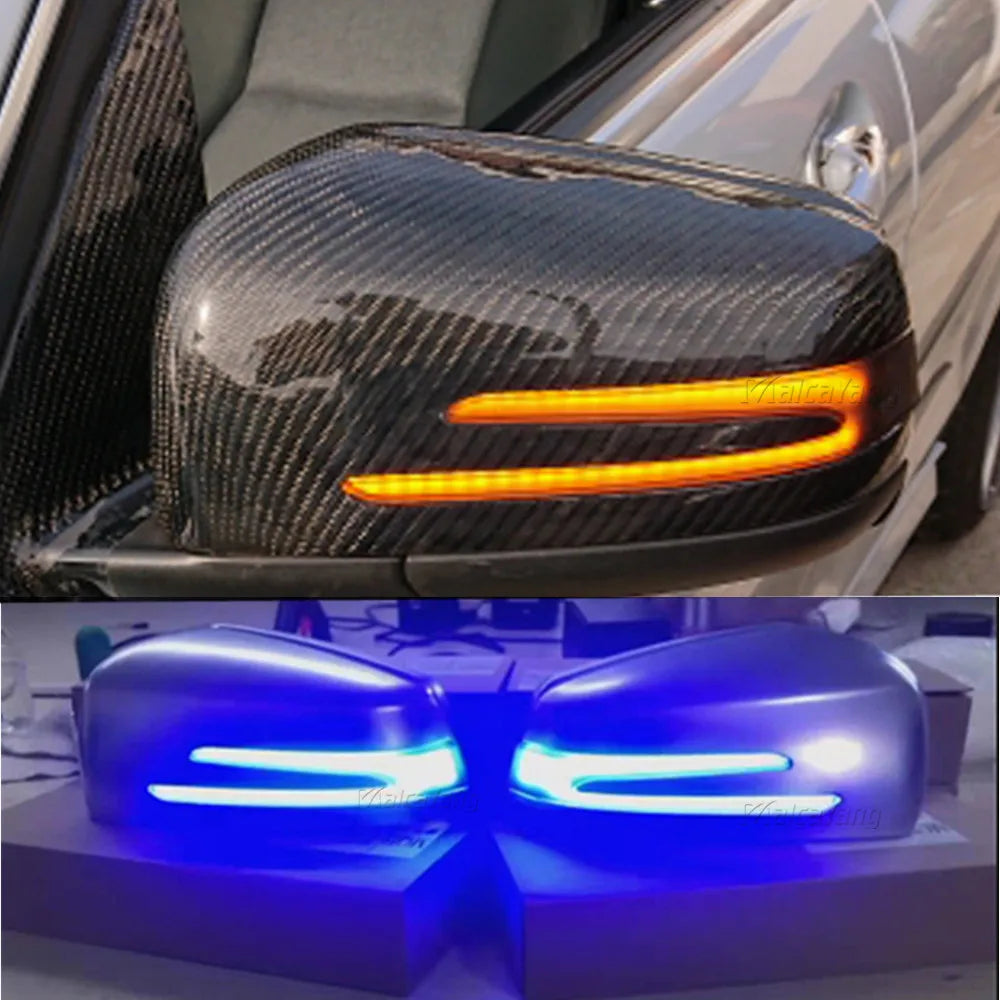 For Mercedes Benz W204 Cla A Dynamic Turn Signal Side Mirror