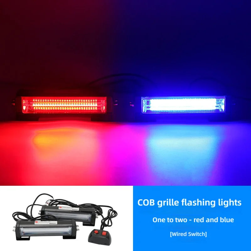 Grille Wireless Remote Control 12 24V Strobe Warning Flashing