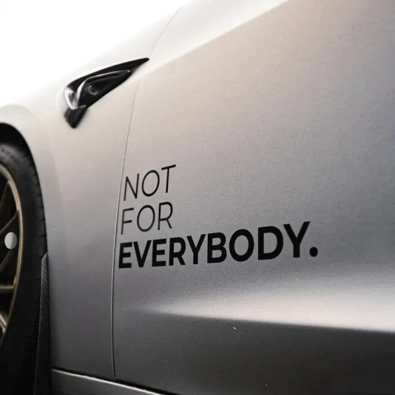 For Everybody Personalized Tuning Graphics Jdm Door Stickers Not