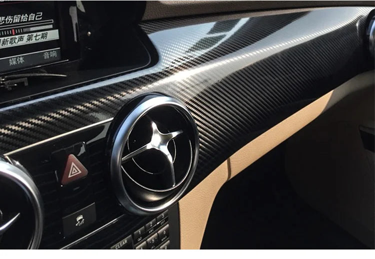 2D 3D 4D 5D 6D Glossy Carbon Fiber Vinyl