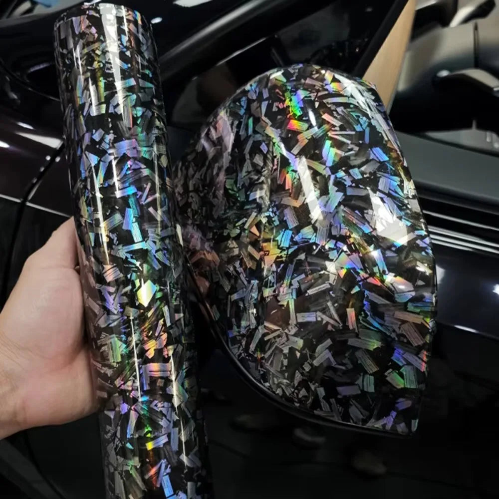 50x30cm Carbon Fiber Vinyl Film Gloss Matte 3D 6D