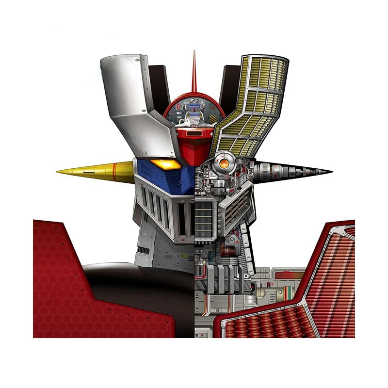 For Mazinger Design Ideas Van Scratch Sticker Waterproof