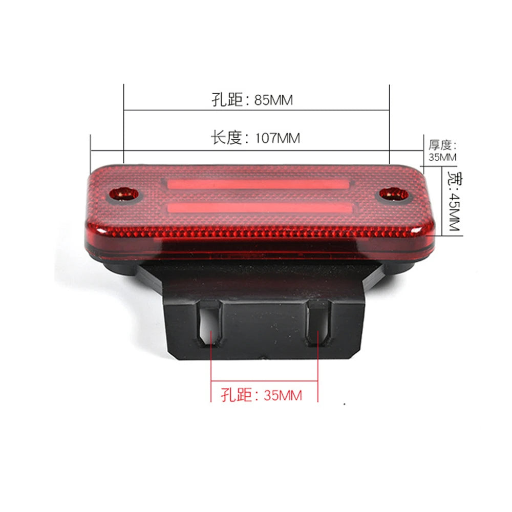 10PCS Trailer Clearance 12V 24V Truck Strobe Bracket Caravan