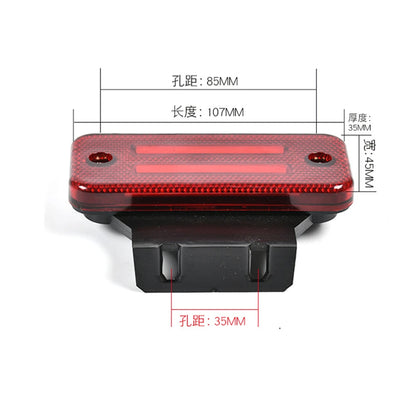10PCS Trailer Clearance 12V 24V Truck Strobe Bracket Caravan