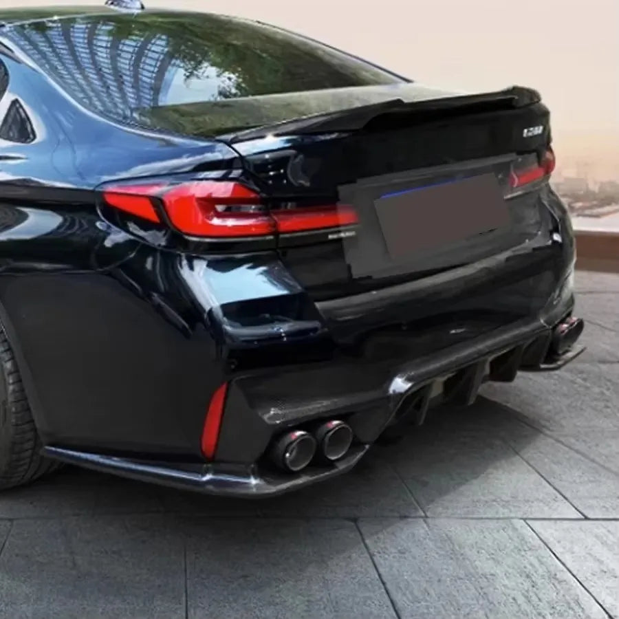 For BMW 5 Series M5 F90 G30 G38 Carbon Fiber Back Lip Rear