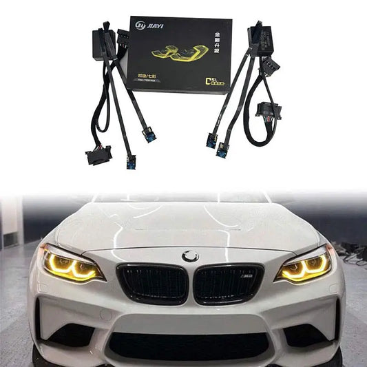 For BMW M2 F87 M2C 2 Series dual-color Yellow White Csl Daytime
