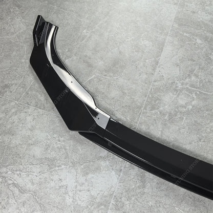 For BMW X3 G01 Non-M Sport Mt Front Bumper Splitter Lip Spoiler