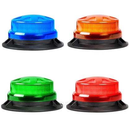 9-28v MINI Yellow Blue Rotating Ambulance Emergency Strobe