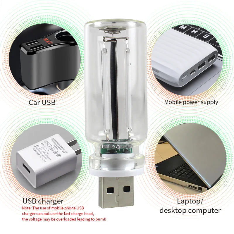 USB Night Touch Dimmable Filament Portable Lighting Atmosphere