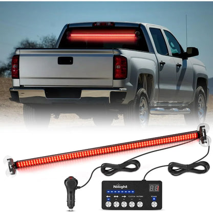 Nilight Traffic Advisor Strobe Bar Controller Emergency Warning