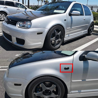 For VW Golf 3 4 MK3 2PCS Side Marker Turn Signal Warning Housing