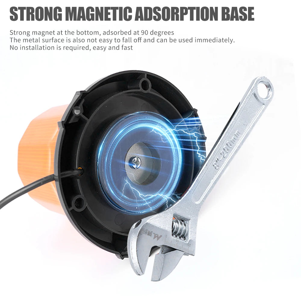 12-24v Roof Strobe Magnetic Safety Flashing Beacon Emergency