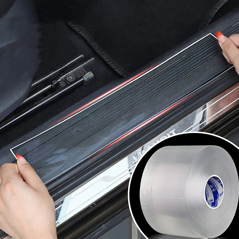 Transparent Door Protector Sticker Anti Scratch Tape Trunk Sill