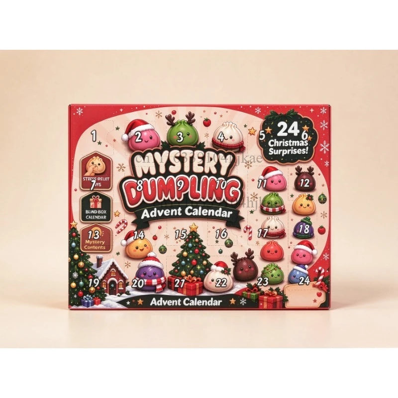 Christmas Squishies Advent Calendar 24 Days Countdown Adviento