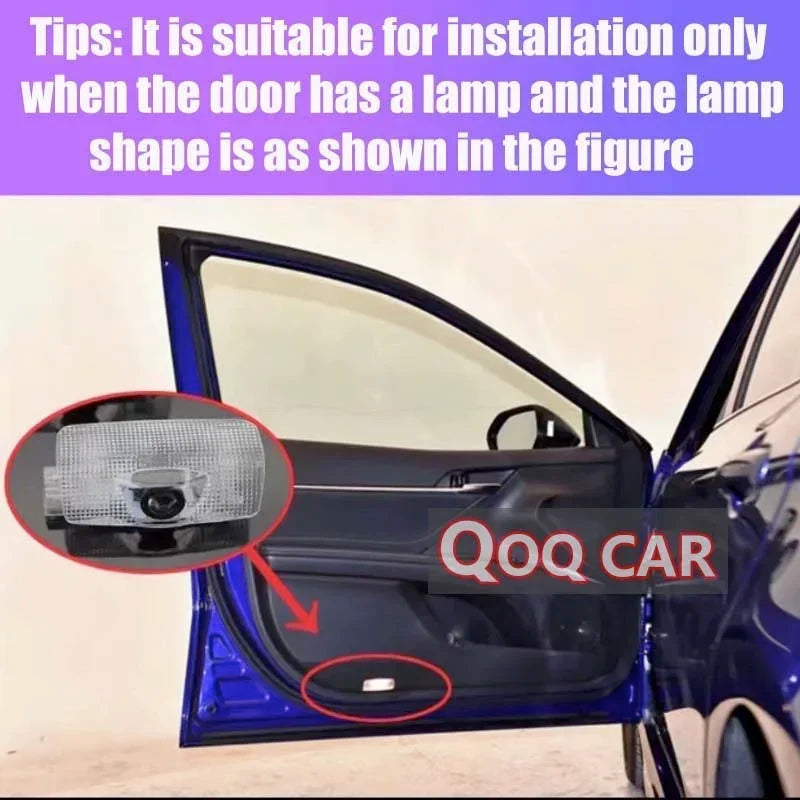 For Lexus LS430 LS460 IS250 IS300 Logo Projector Door Welcome