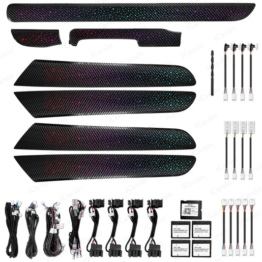 For Volkswagen Golf 6 MK6 2008-2013 Colors Dynamic Carbon Fiber