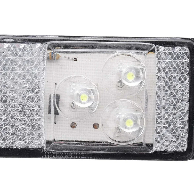 10PCS 12V 24V Side Marker Clearance Turn Signal Reflector