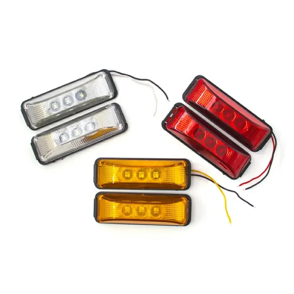 Atvov 2X 12V 24V Side Marker Clearance Tail Warning