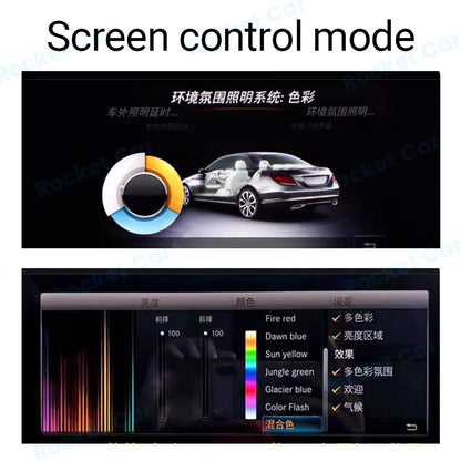For Mercedes Benz W205 Glc Coupe Colours Ambient C43 C63S