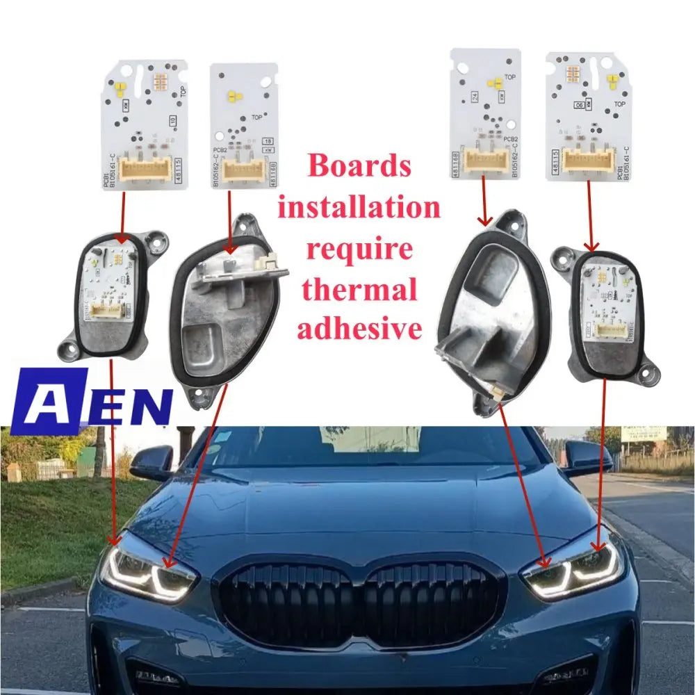 For BMW F40 118I F44 Gran Csl Angel Eye Drl Boards Coup 220I