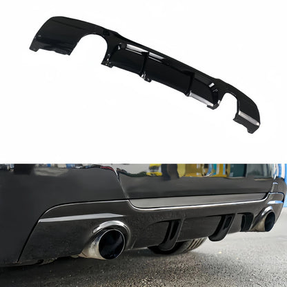 For BMW E90 E91 316D 318D Mp Gloss Black Rear Bumper Diffuser