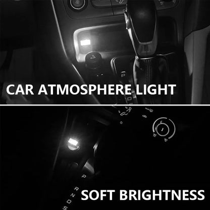 4PCS MINI USB Interior Atmosphere Lamps Emergency Lighting