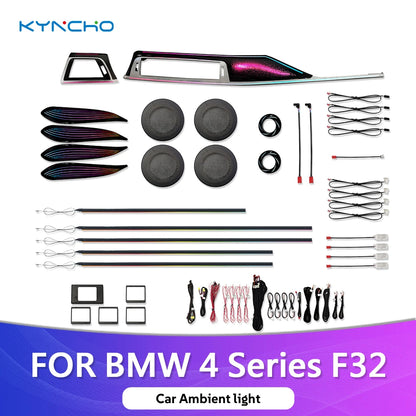 For BMW 4 Series F32 F33 F36 Ambient Symphony Lighting Colorful
