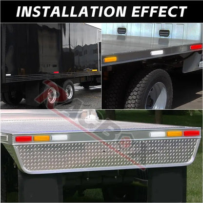 For Man Scania Volvo Renault Daf External Warning Strobe 12V 24V