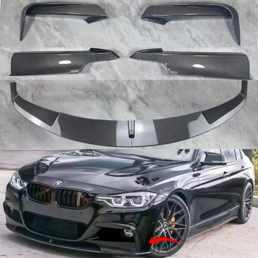 For BMW F30 F31 F35 3 Front Bumper Lower Lip Spoiler Splitter
