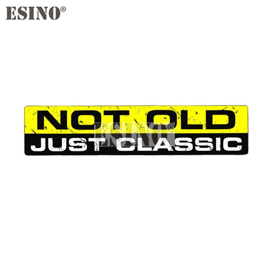 Creative Funny Not Old Just Classic Cartoon Pvc Waterproof