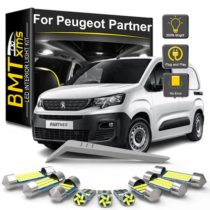 For Peugeot Partner MK1 MK2 MK3 Bmtxms Interior Bulb 1996-2017