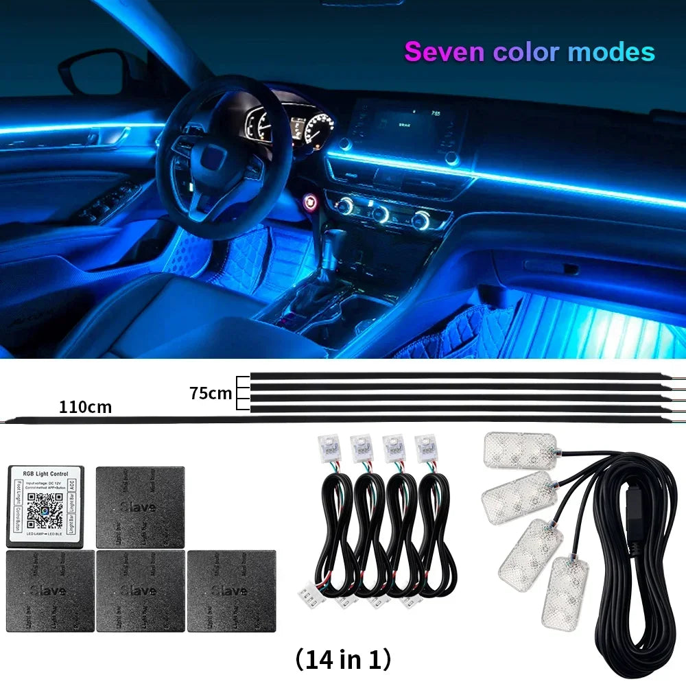 In Symphony Ambient Interior Full Color Streamer RGB Colors