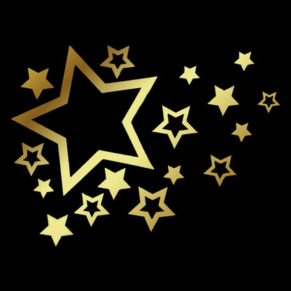 12CM Fashion Shooting Stars Vinyl Sticker Bumper Decorate