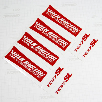 For Raysengineering TE37SL Sticker Motocross Racing Automobile