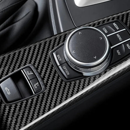 For BMW F33 Convertible Real Carbon Fiber Center Console