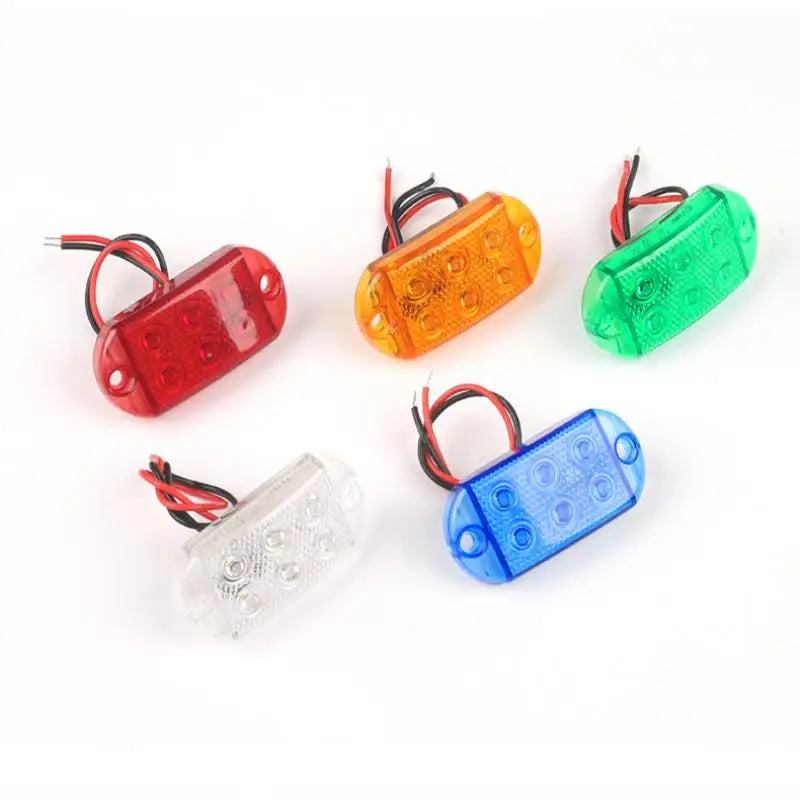 Set 12-80v Trailer Truck Signal Indicator 6leds high-brightness