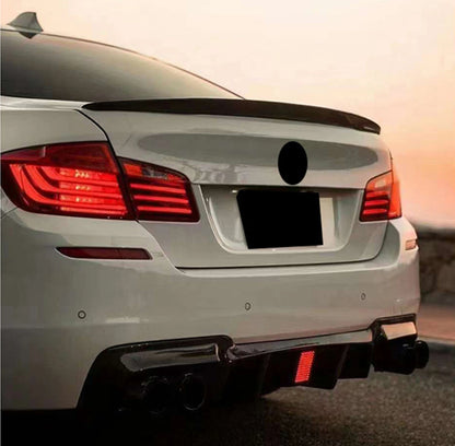 For BMW 5 Series F10 F11 Exterior Rear Bumper Diffuser Lip Boot