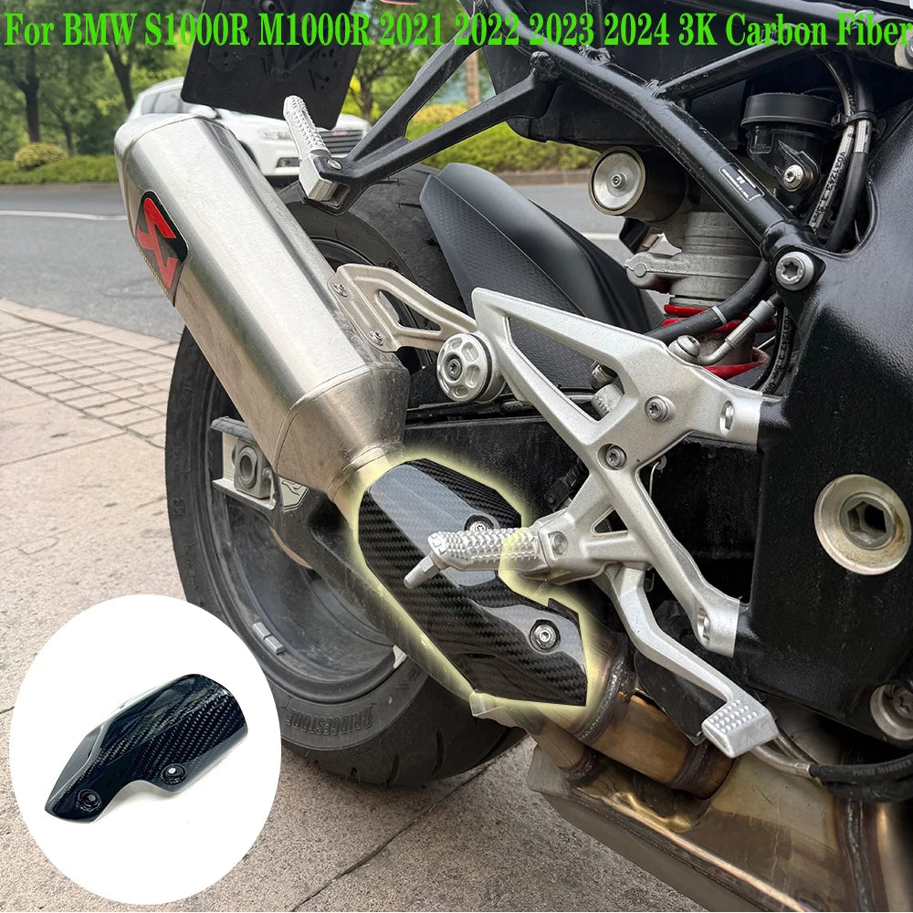 For BMW S1000R M1000R 2021 2022 3K Carbon Fiber Motorcycle Heat