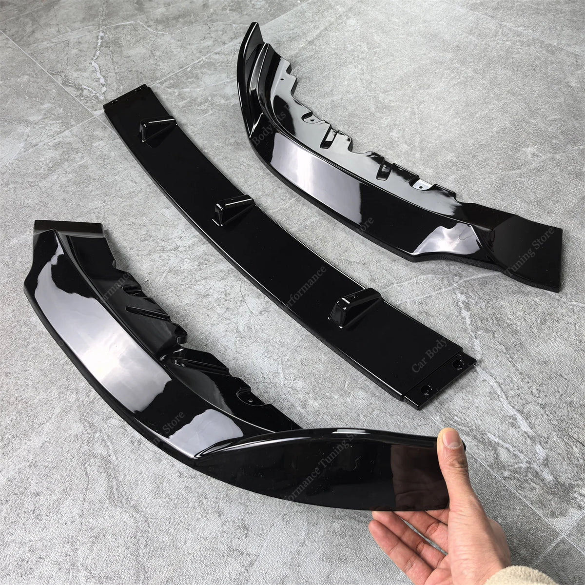 For BMW G30 G31 520D 525D Front Bumper Lip Spoiler Splitter