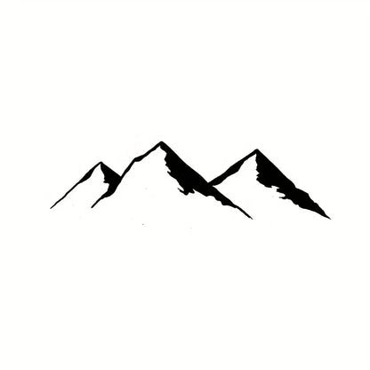 1PC Mountain Range Waterproof Removable Vinyl Sticker Trunk
