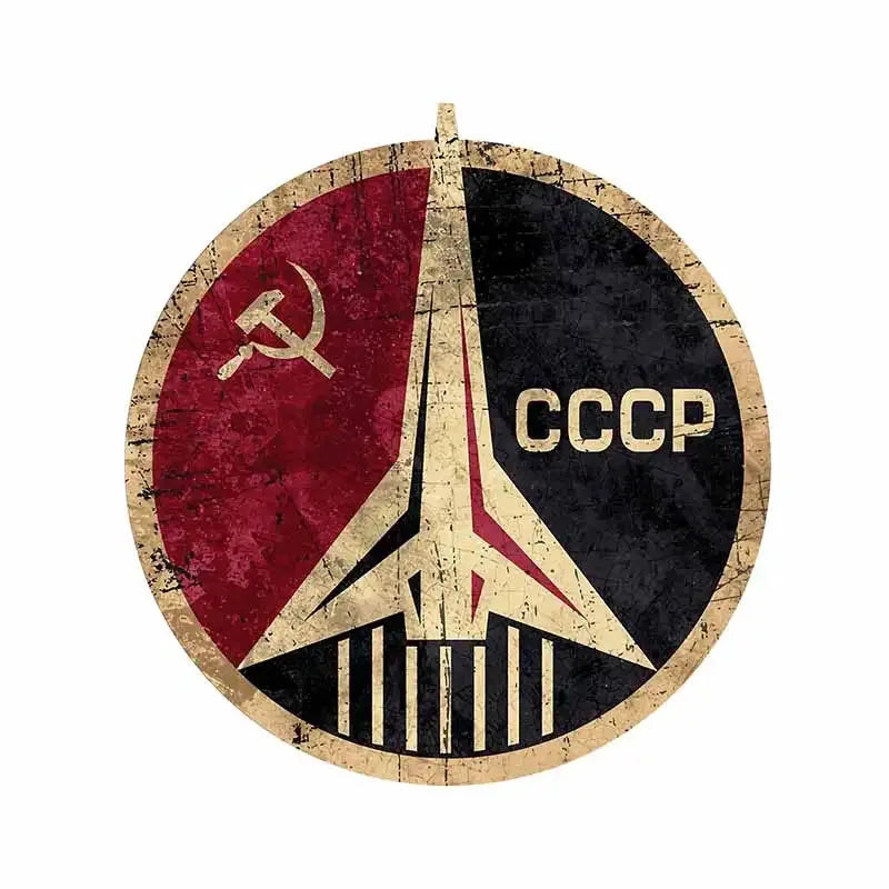 Russia Space Program Sticker Retro Cccp Graffiti Vinyl Decal